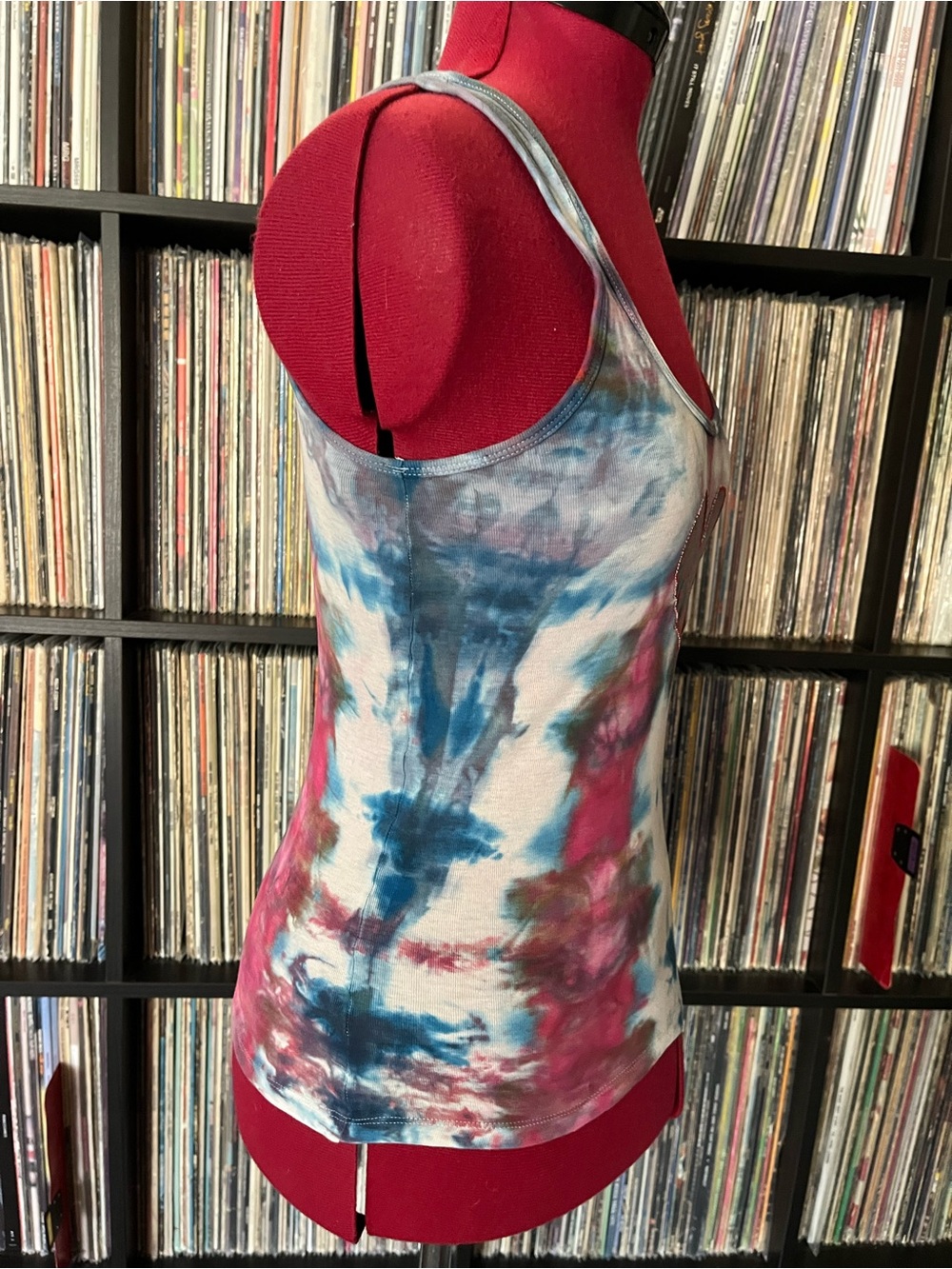 PHISH Tank tops 2 lot Fishman donuts 💙⭕️ linen tie dyed M - Picture 5 of 12